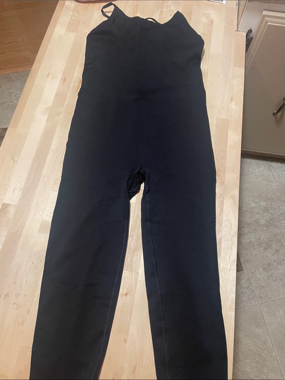 Black spaghetti strap Jumpsuit